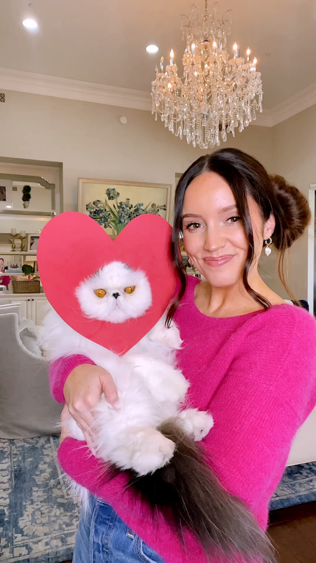 SINGLE & READY to MINGLE 💗❤️💗 love my tiny kings 💕 yes… I am a crazy cat lady! And proud of it.

#persiancats #valentinesideas #catmom #catsofinstagram #crazycatladyclub tags: cat Valentine’s Day idea 

#LTKVideo #LTKSeasonal #LTKparties