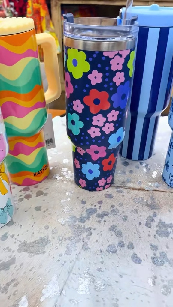 the cutest tumblers I’ve ever seen and they’re on limited-time sales! spotted them in store and immediately fell in love 😍 did a quick search and found them for way less. showing all the katydid tumblers because every design is a must — 38oz and 40oz, keeps drinks hot or cold all day, fits your car cup holder, comfy handle, reusable straw, and dishwasher safe. these are officially my new everyday tumblers! linking each one before the sale styles disappear.

#tiktokshopfinds #everydaytumbler #drinkwarefinds

katydid tumblers are 38oz and 40oz insulated cups with cute, fun designs, built for all-day hot or cold drinks, car cup holder friendly, with reusable straw and dishwasher safe. 

#LTKmomlife #LTKActive #LTKOver40