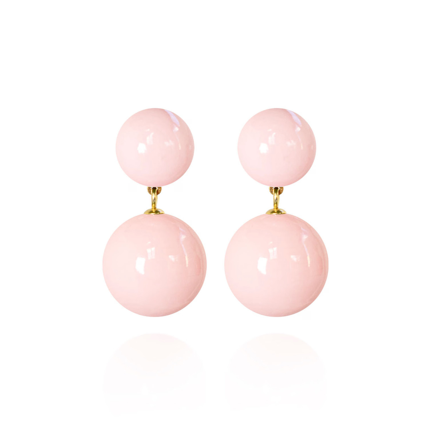 Sonia Classic Earrings In Ballet | Wolf & Badger