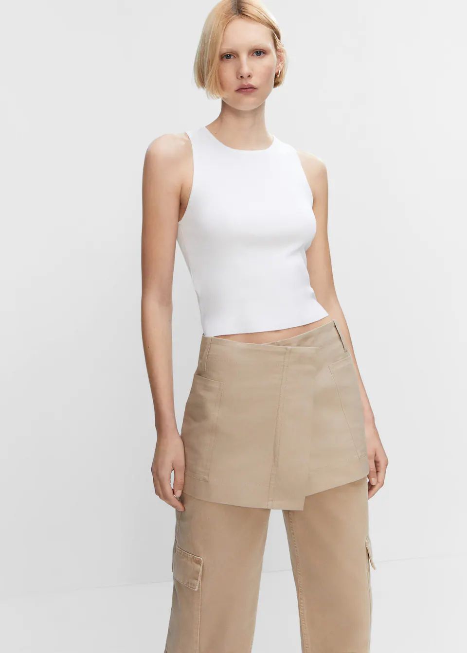 Basic baumwoll-top -  Damen | Mango Deutschland | MANGO (DE)