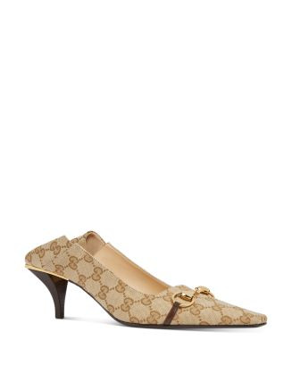 Gucci Women's Vittoria GG Canvas Pumps | Bloomingdale's Shoes | Bloomingdale's (AU)