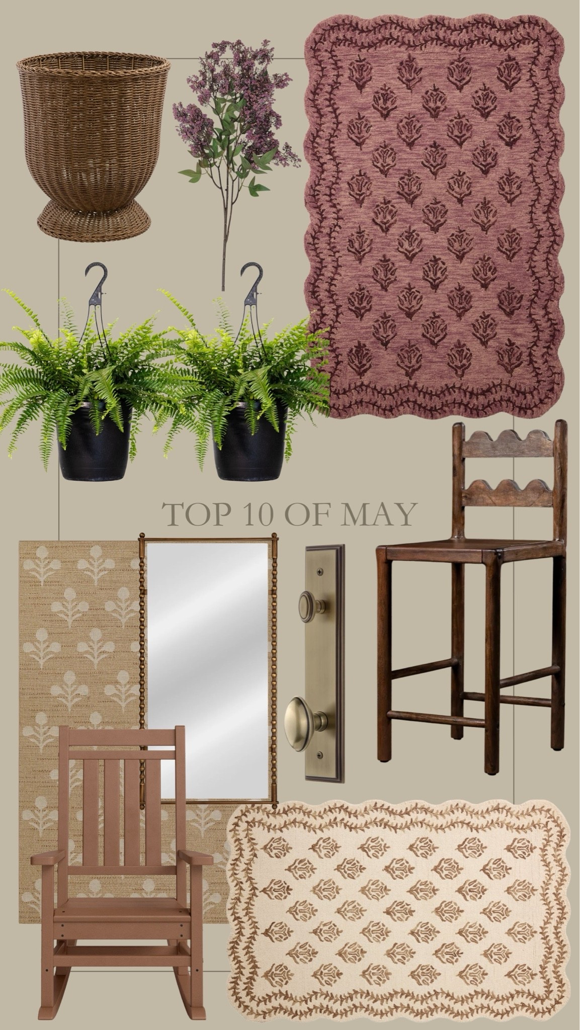 The top 10 best-sellers from May 😍 These were the top follower favorites this month! I’m so glad you loved these home furniture and decor finds as much as I do.