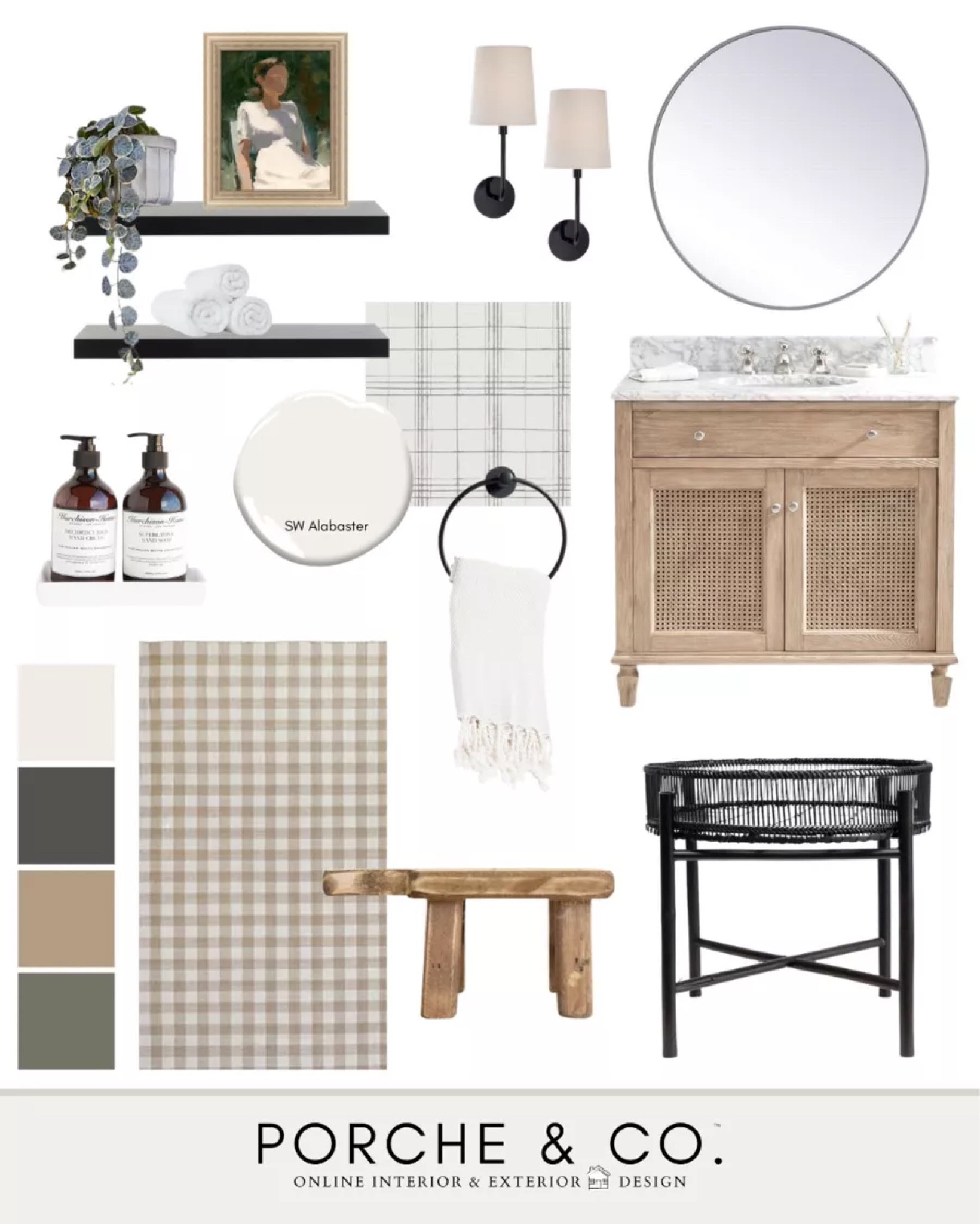 Powder bathroom inspo, powder bathroom mood board, half bath design, interior design, bathroom interiors

#LTKSeasonal #LTKhome #LTKstyletip