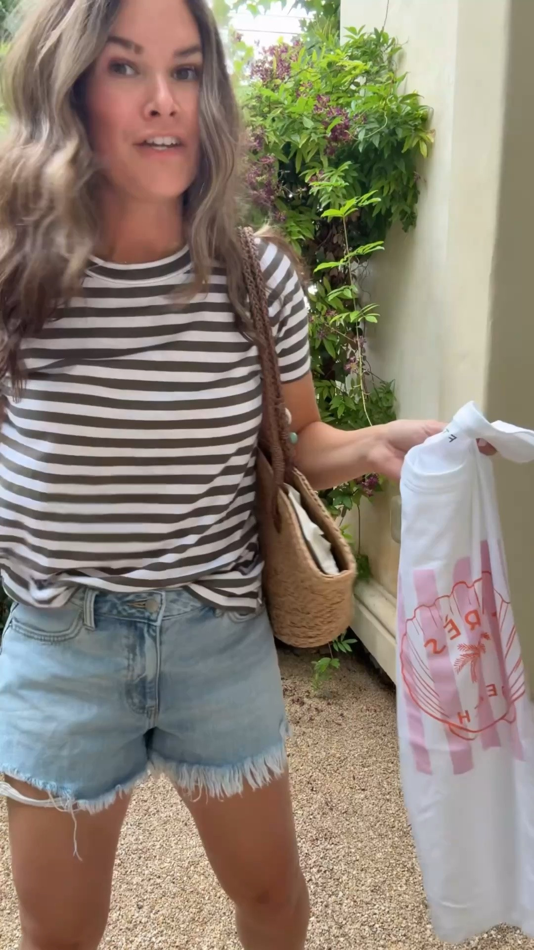Loft has been nailing the basics lately! So easy to throw on and style with pieces you already own. Loving both the striped tee and the graphic tee for summer🤩

#LTKstorytime #LTKootd #LTKgrwm