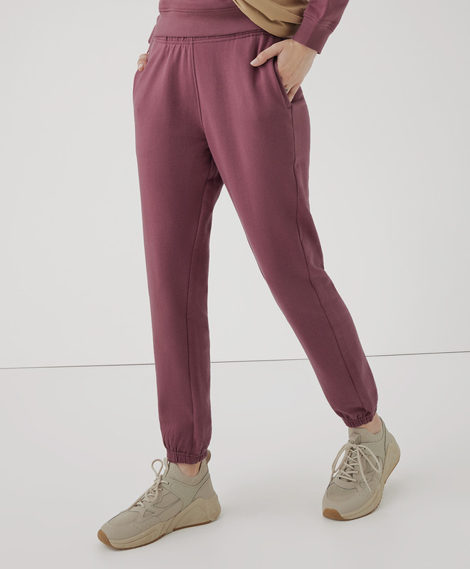 essential loopback terry sweatpant | Pact Apparel