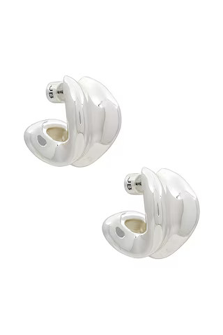 Jenny Bird Doune Chunky Hoop in Silver from Revolve.com | Revolve Clothing (Global)