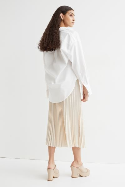 Pleated skirt | H&M (UK, MY, IN, SG, PH, TW, HK)