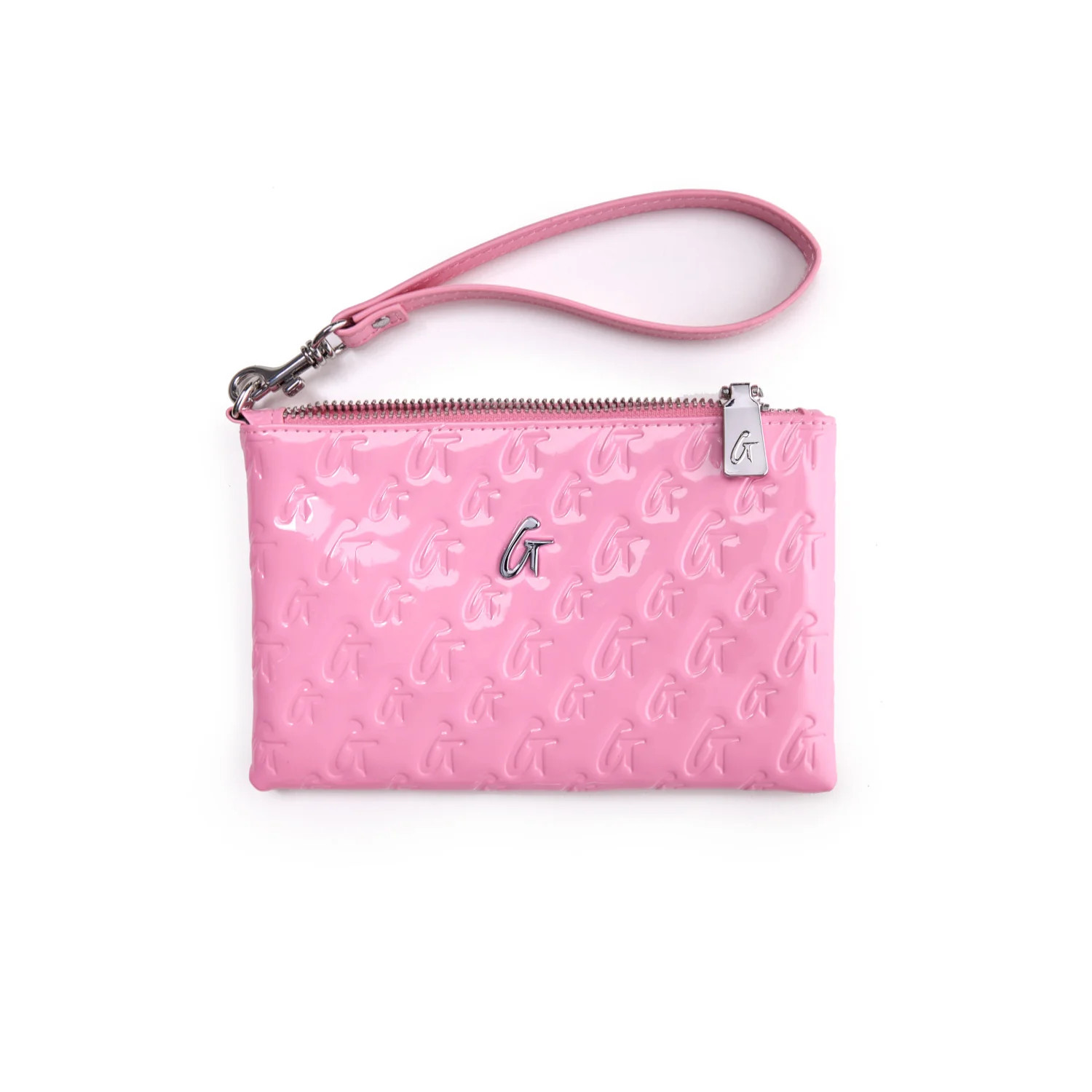 MINI MONOGRAM SILVER WRISTLET - MIRROR PINK | Glam-Aholic Lifestyle