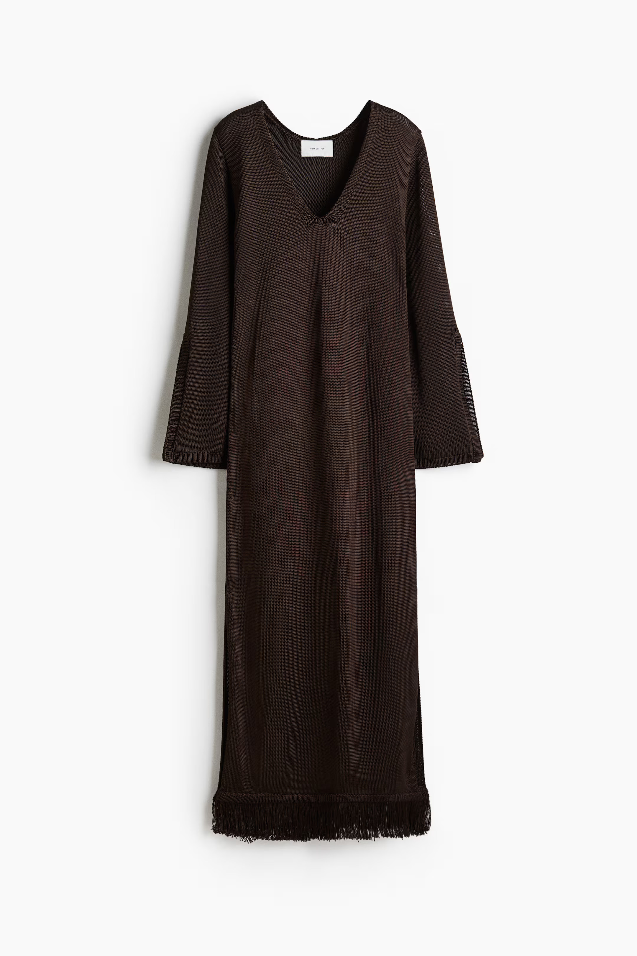Fringe-Trimmed Kaftan Dress | H&M (US + CA)