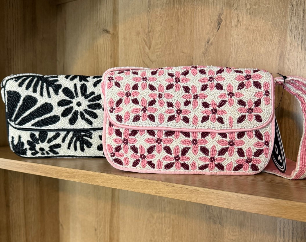 Scoop women’s beaded flap shoulder bag in black-and-white and also in pink these are under $30. They will be sold out so fast come also in a navy super cute trending for spring and summer. 

#LTKOver40 #LTKTravel #LTKSeasonal