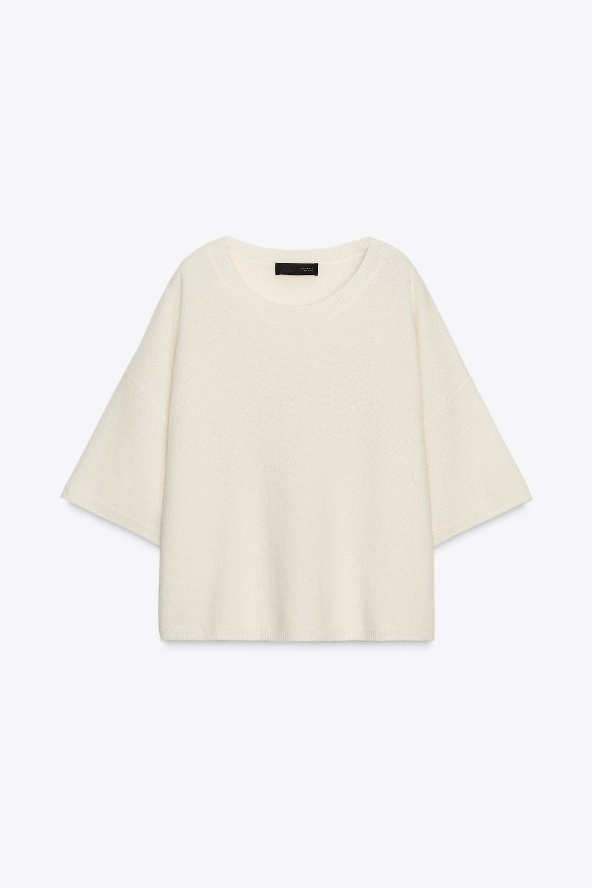 100% WOOL OVERSIZE SWEATER | Zara UK