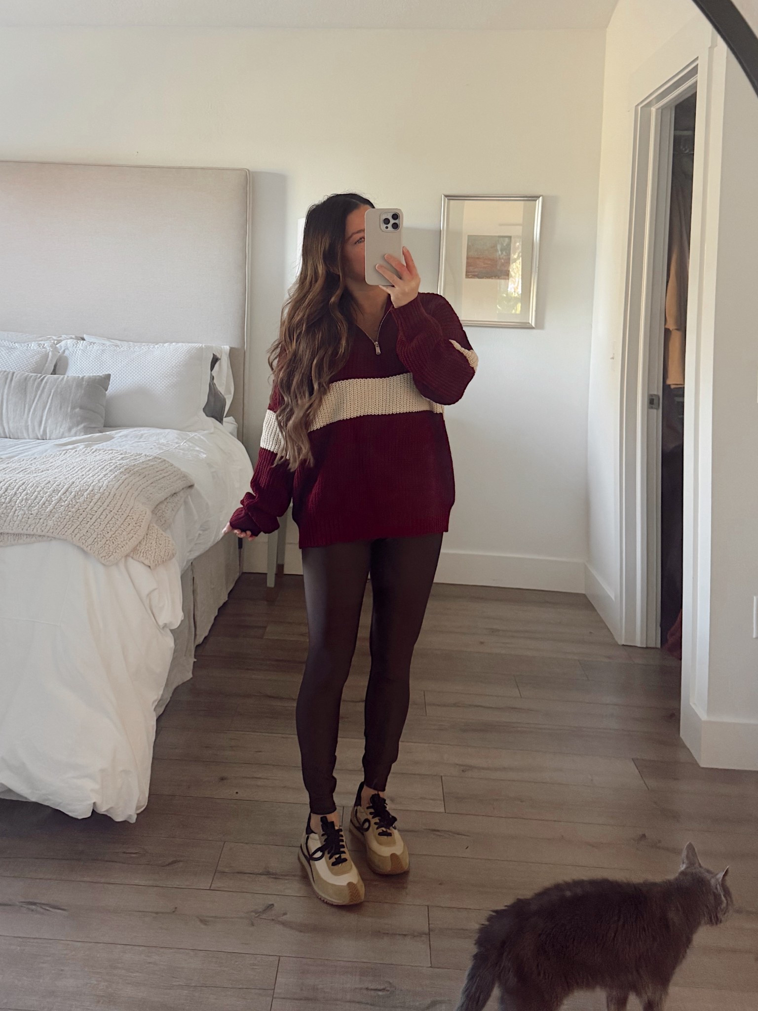 Getting cozy today in this new half zip sweater 

#LTKOver40 #LTKFindsUnder100 #LTKPetite