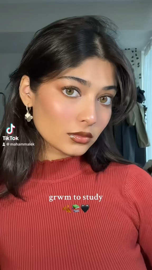 easy makeup products for a study day❤️