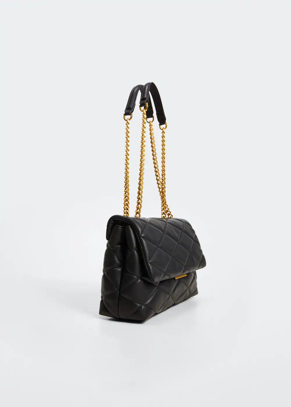 Quilted chain bag -  Women | Mango USA | MANGO (US)