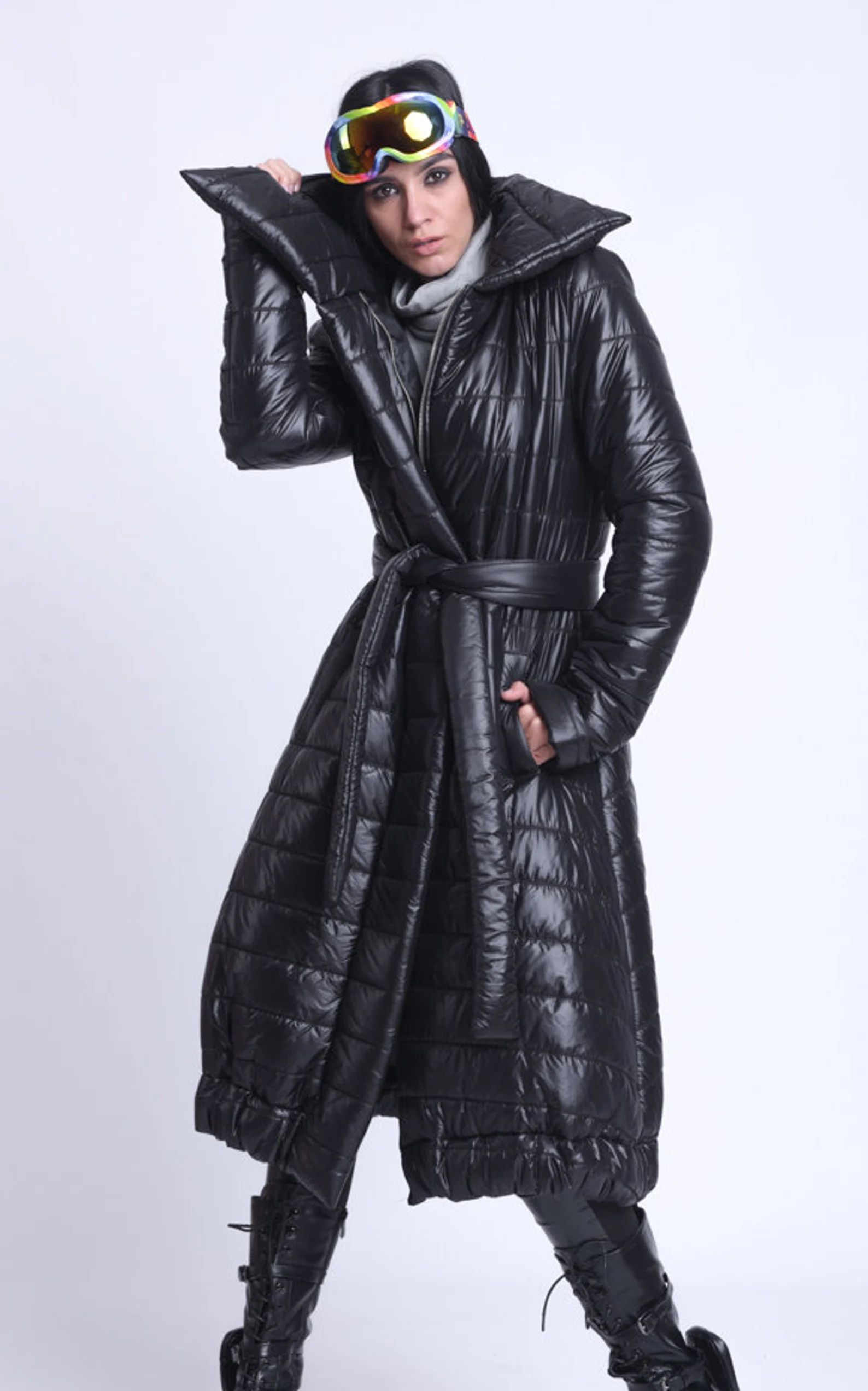 Puffy Coat/oversize Coat/women Puffer Coat/warm Winter - Etsy | Etsy (US)