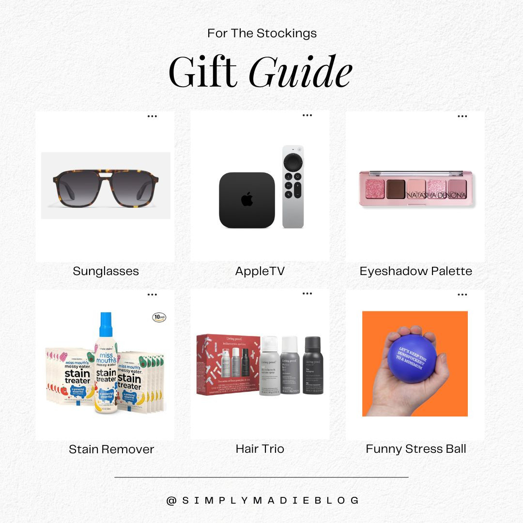 Gift Guide: For the Stocking 

#LTKGiftGuide #LTKHoliday #LTKSeasonal