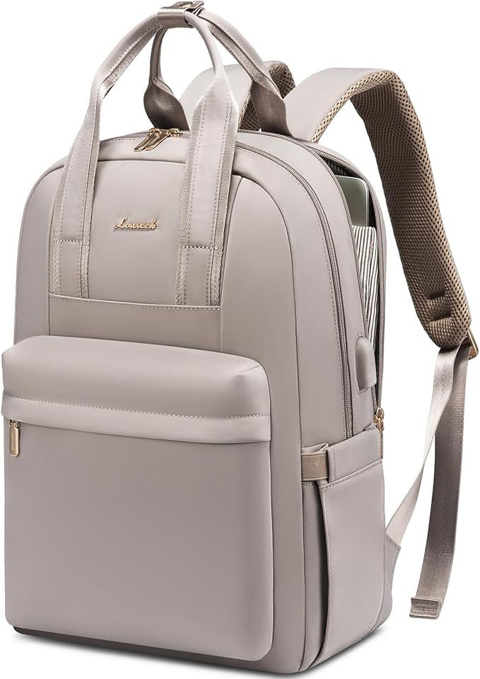 LOVEVOOK Laptop Backpack Purse for Women, 17 Inch Travel Laptop Bag with USB Port, Durable Work C... | Amazon (US)