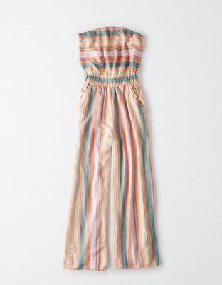 AE Tie Back Tube Jumpsuit | American Eagle Outfitters (US & CA)