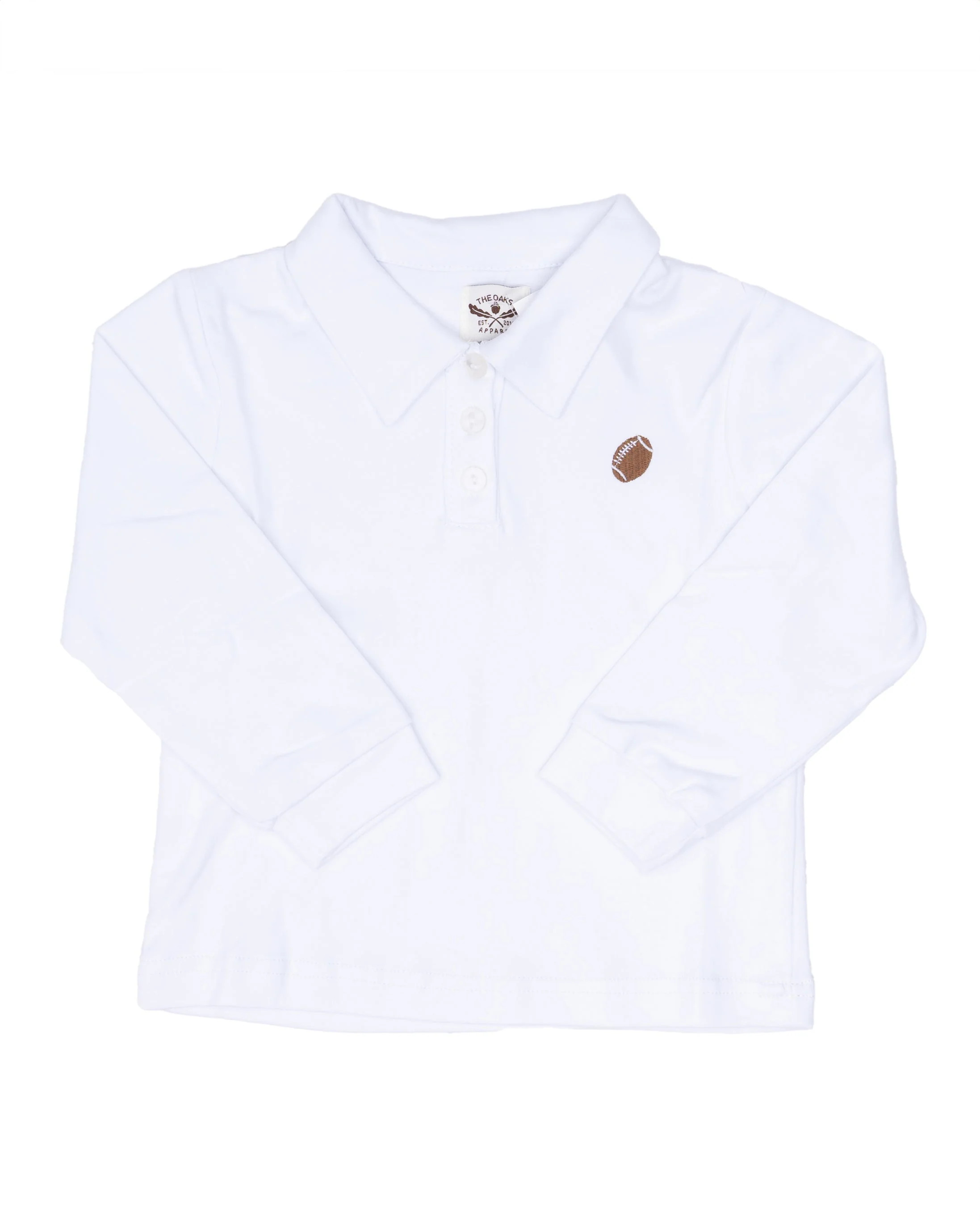 Watson Football Polo | The Oaks Apparel Company