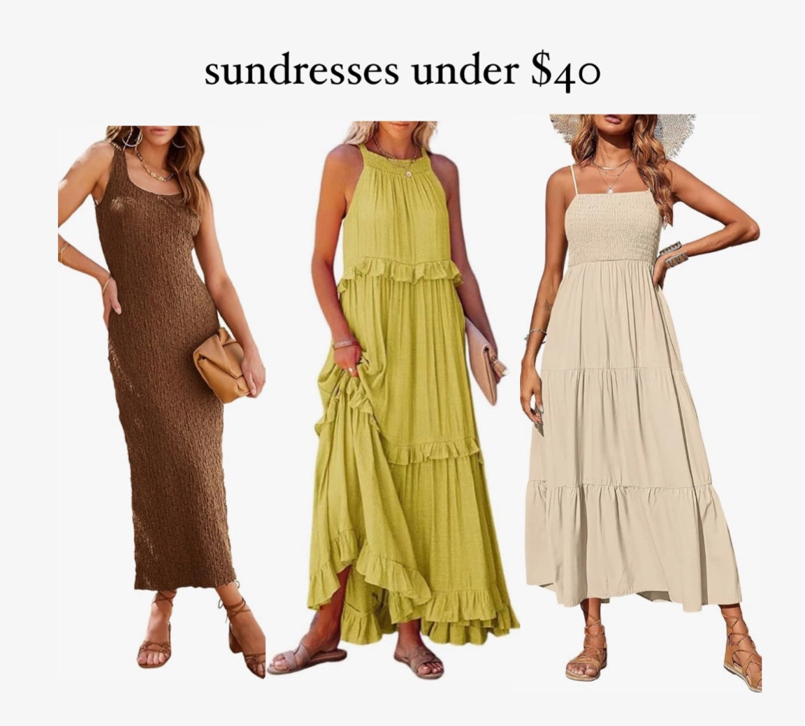 Sundresses under $40!!! and baby bump friendly 🫶🏼

#LTKSeasonal #LTKbump #LTKstyletip
