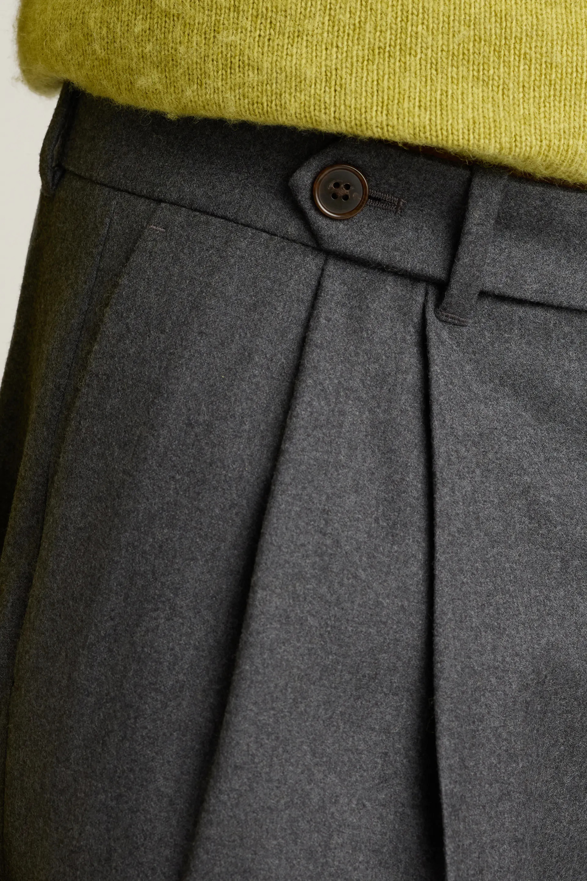 Italian Pleated Wool Trouser | Bonobos (US)