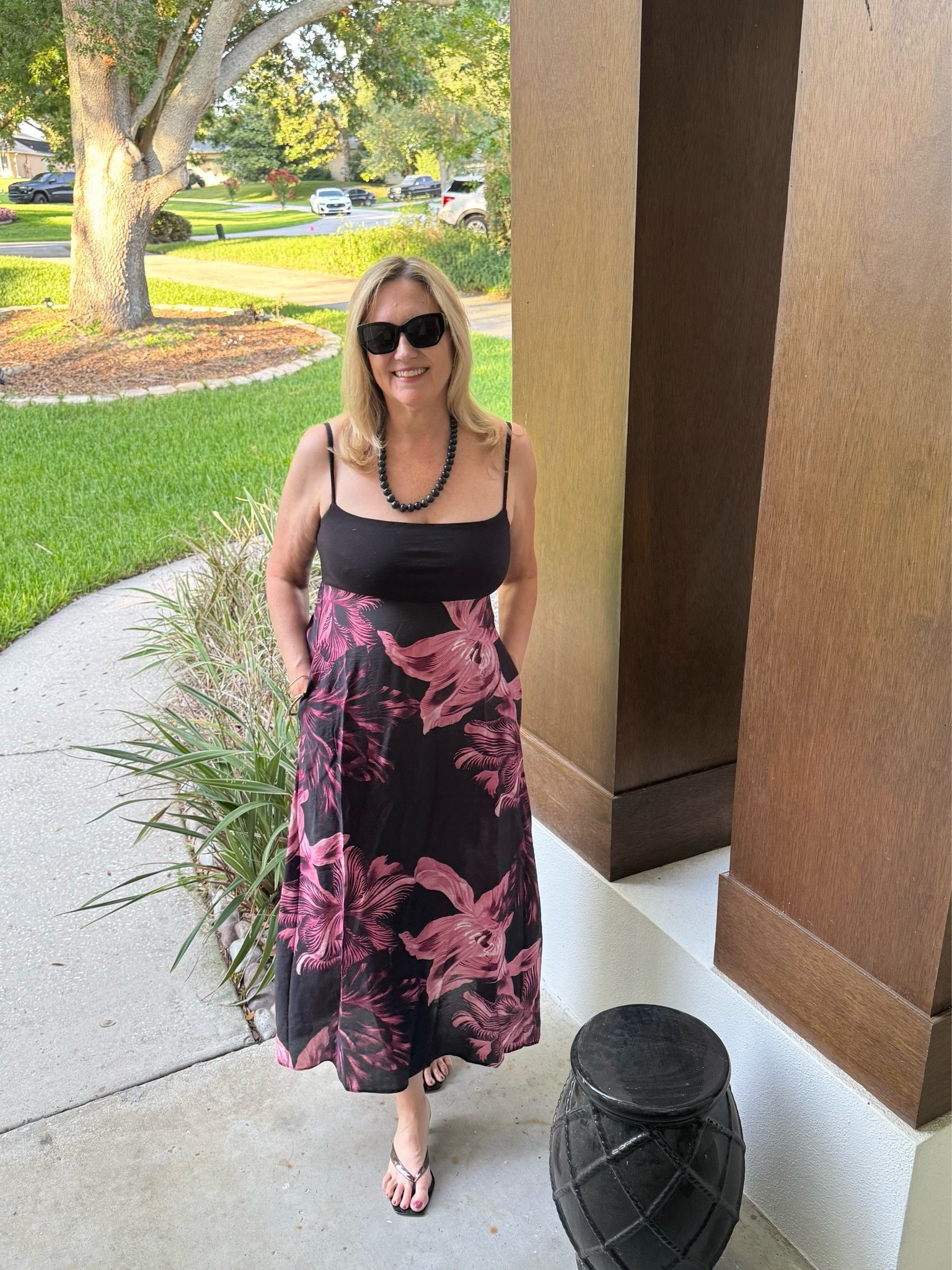 Pretty summer dress that can be dressed up or down.  Vacation outfit, summer outfit
#summerofLOFT

#LTKootd #LTKSeasonal #LTKdayinmylife