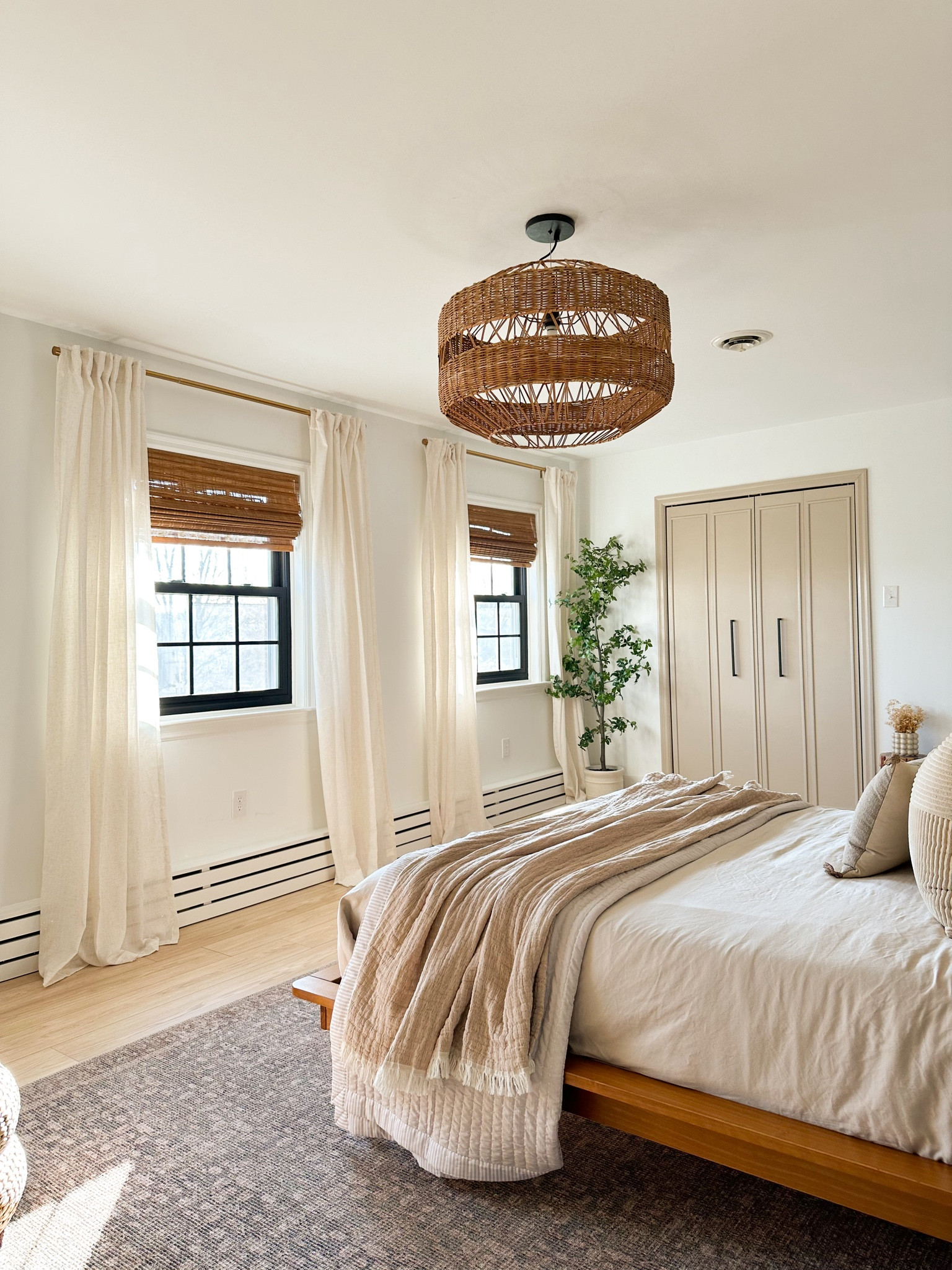 Guest bedroom neutral modern design — light & cozy! 

#moderndesign


#LTKhome #LTKstyletip