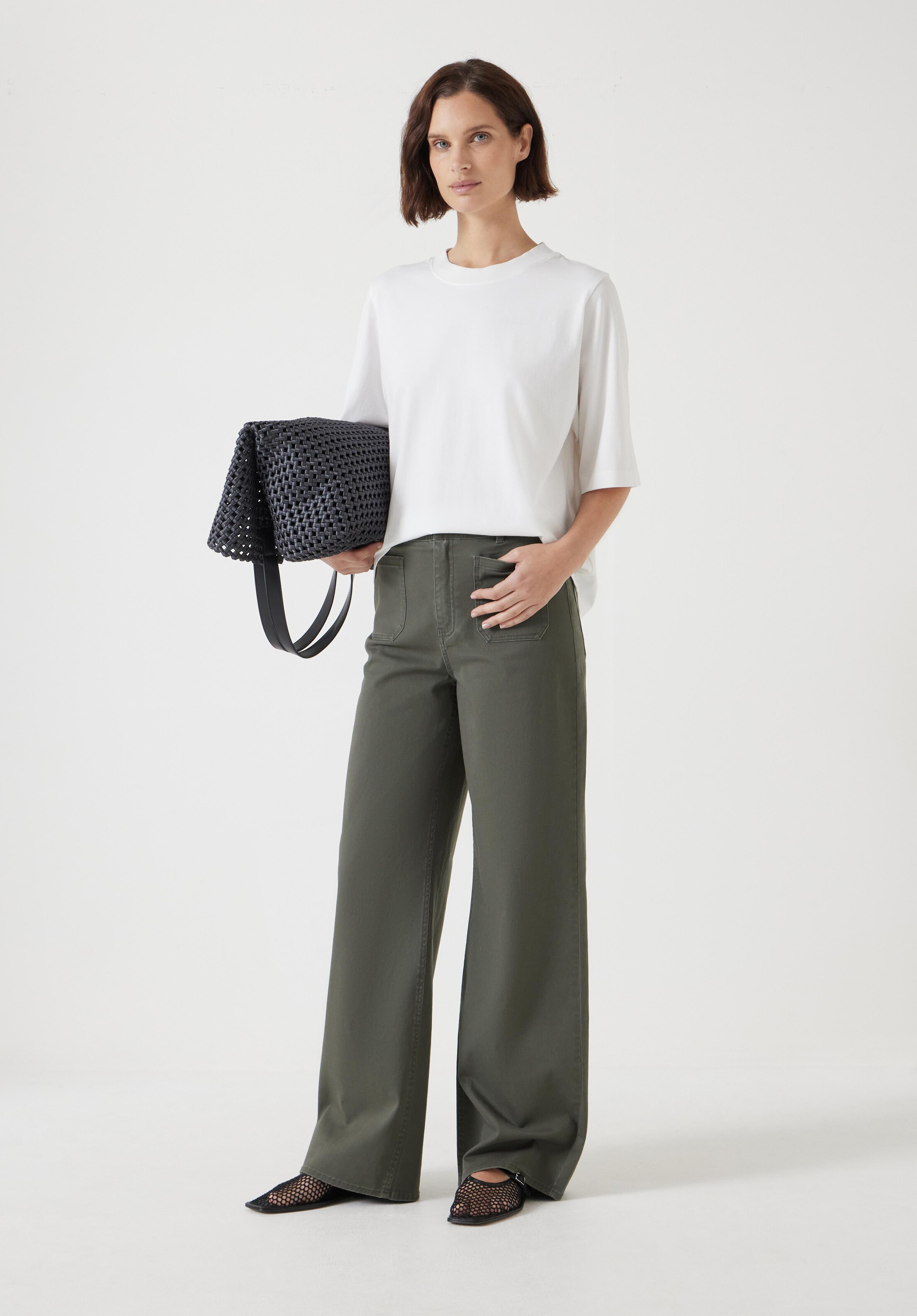 Romina Heavyweight Cotton T-Shirt | Hush UK