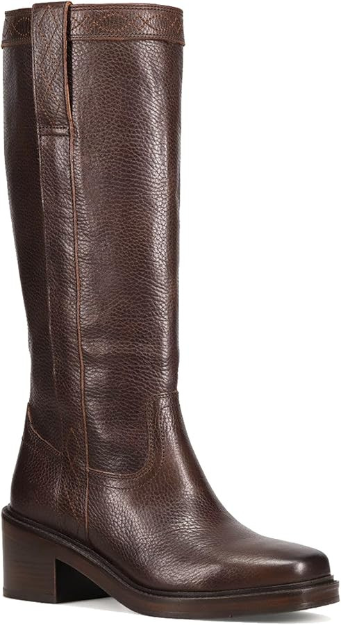 Banana Women's Knee High Boots Comfortable Chunky Block Heel Long Boots for Women Square Toe Boot... | Amazon (US)