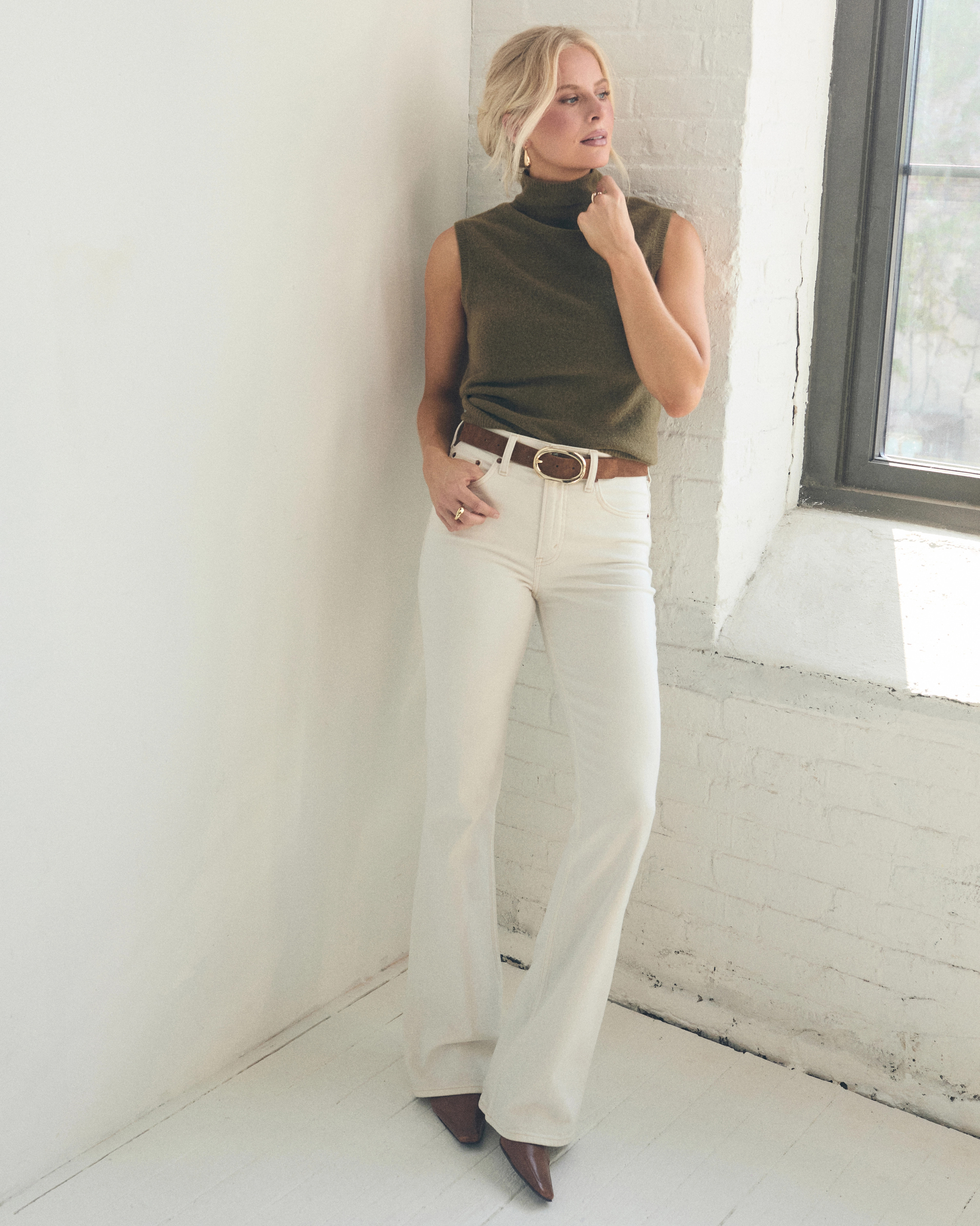 High Rise Bootcut Jean | Abercrombie & Fitch (US)