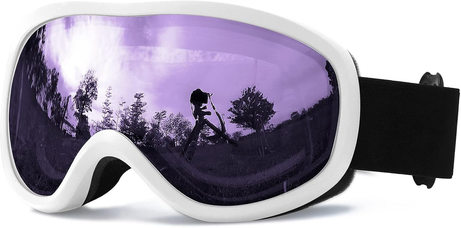 AVV OTG Ski Goggles for Men Women With Anti-Fog Dual Layer lens, UV400 Snow Goggle for Snowboardi... | Amazon (US)