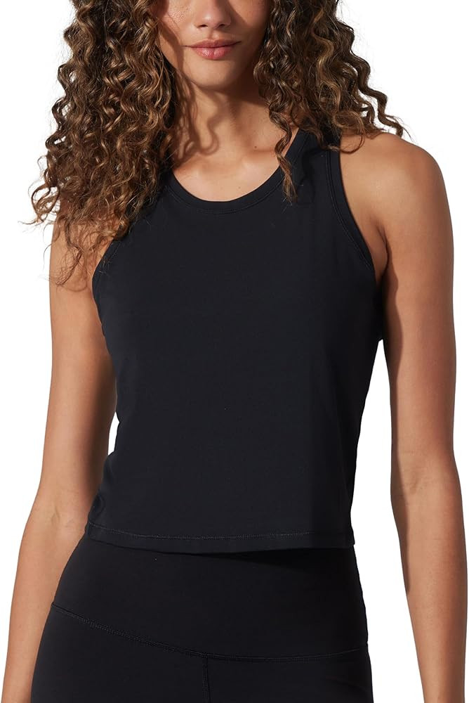 Yogalicious Womens Tank Top Soft Lightweight Racerback Workout Top | Amazon (US)