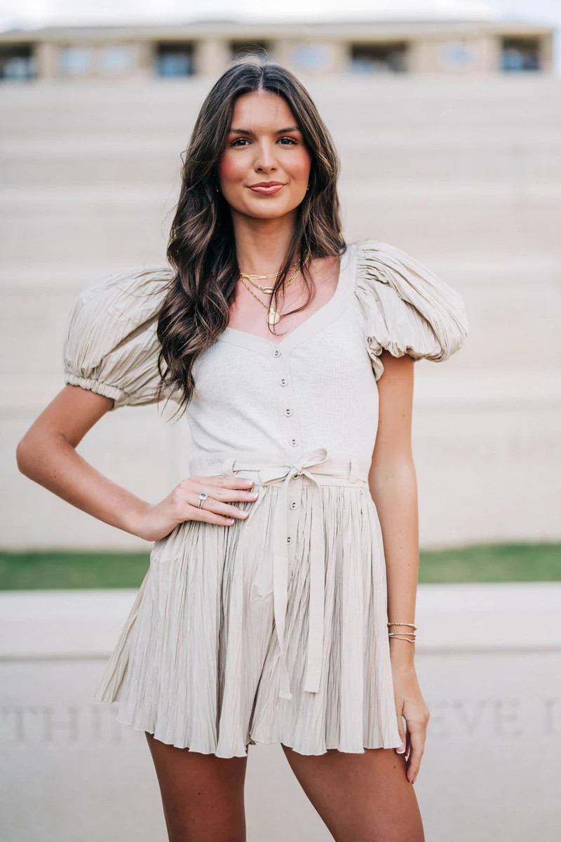 Vinny Playsuit - Cobblestone | cocolillys