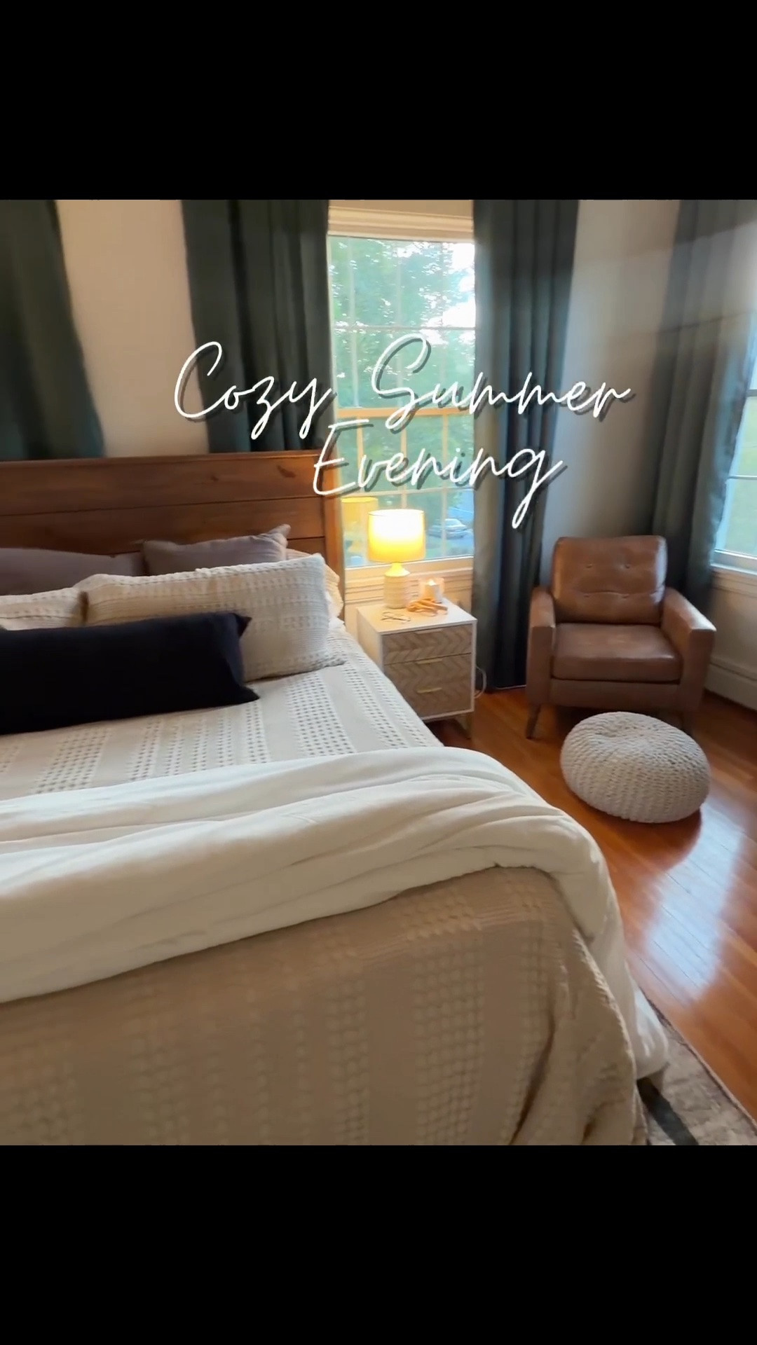 Cozy neutral bedding, neutral bedroom, green bedroom decor, tan bedding, moody bedroom, master bedroom ideas, bedroom  inspo

#LTKHome