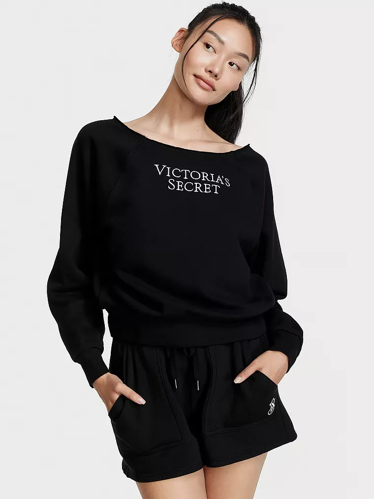 Victoria secret off discount the shoulder sweater