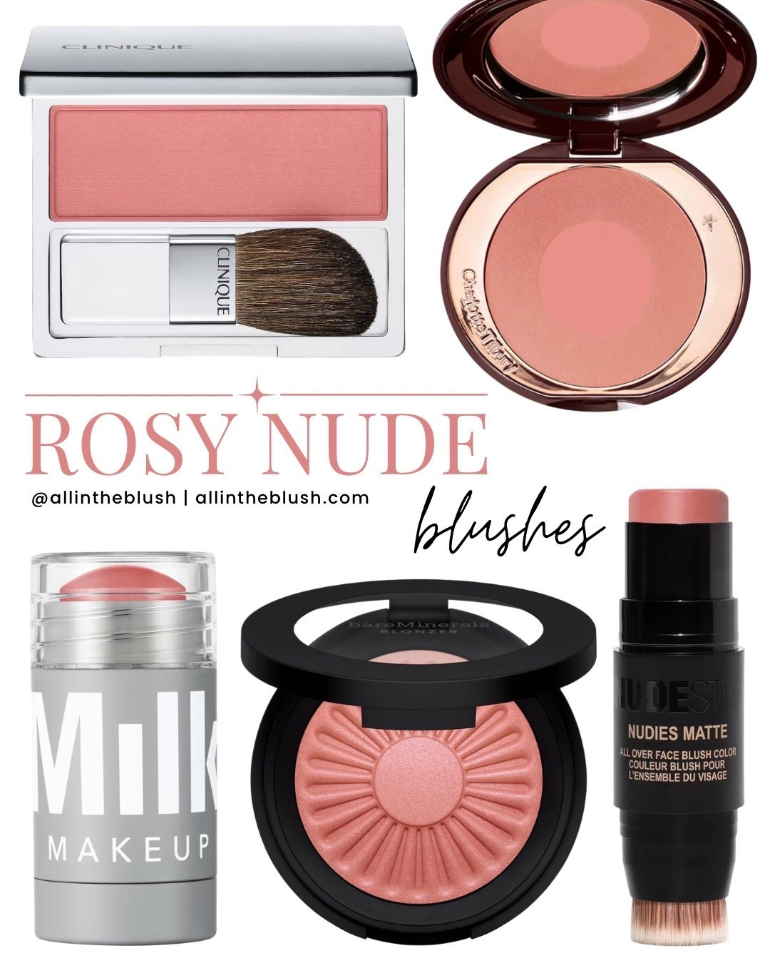 Rosy nude blush favorites

#LTKBeauty #LTKgrwm #LTKdayinmylife