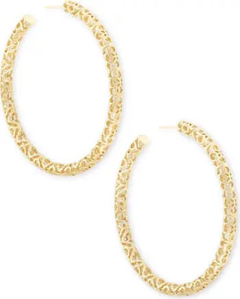 Maggie Large Hoop Earrings | Nordstrom