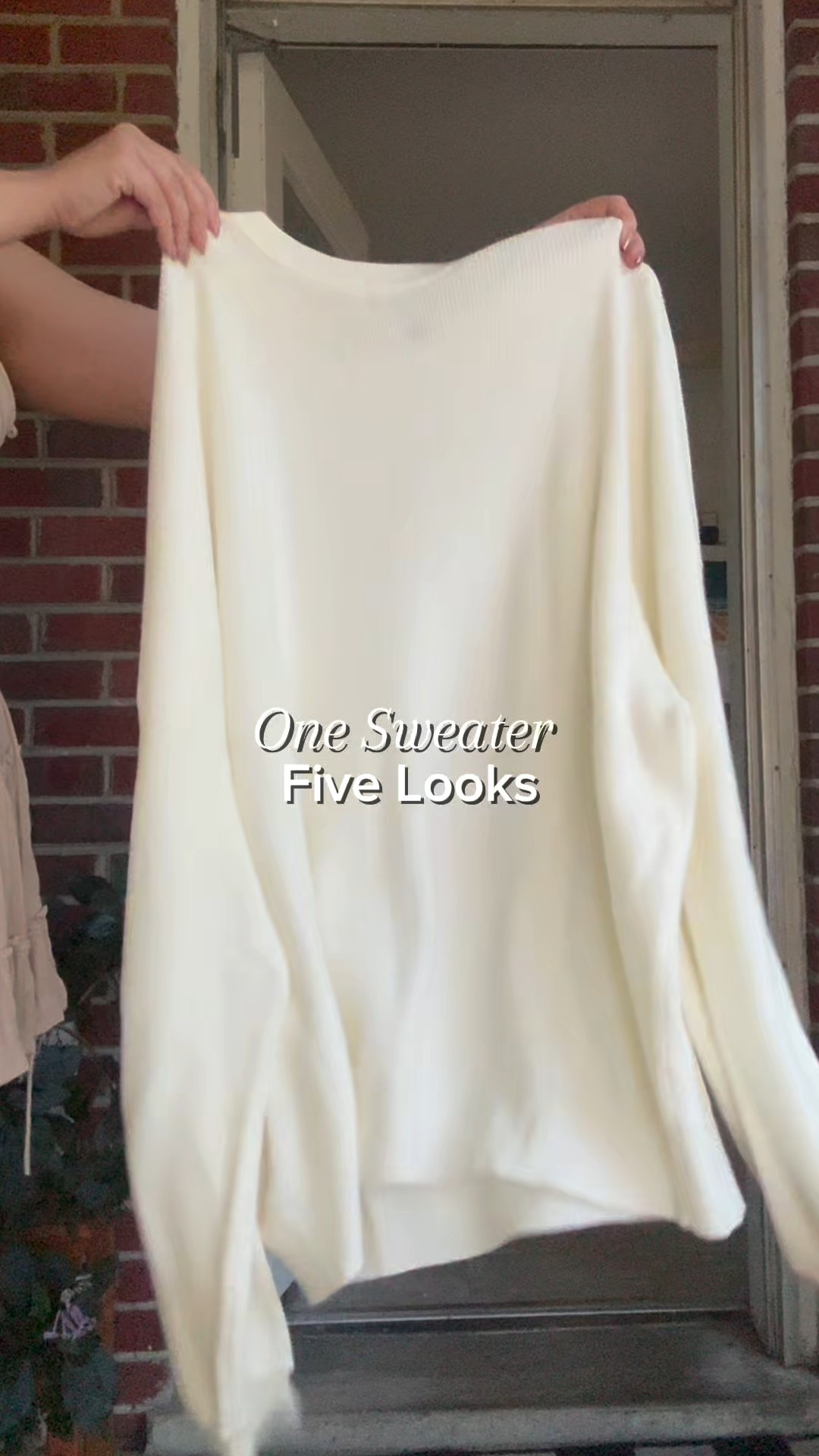 Five ways to wear a white sweater! Comfy and cute fall outfits 

#LTKFindsUnder50 #LTKPetite #LTKStyleTip