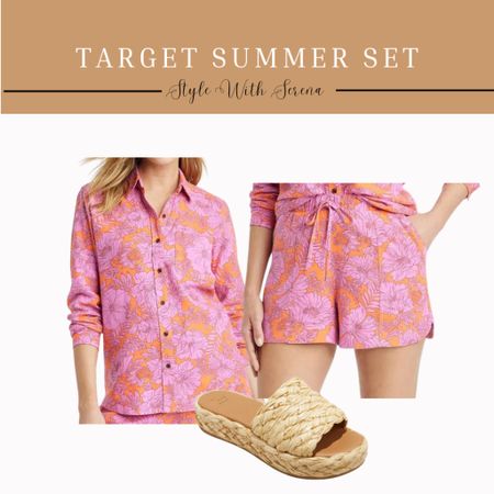 Target outfit, target finds, two piece set, summer set, matching set, sandals 

#LTKFindsUnder50 #LTKSeasonal #LTKStyleTip