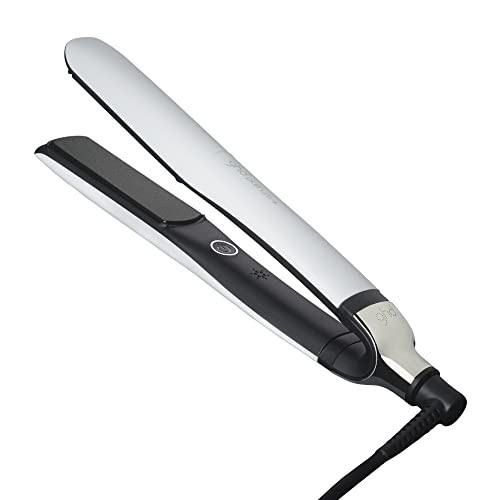 ghd Platinum+ Styler ― 1" Flat Iron Hair Straightener, Professional Ceramic Hair Styling Tool for Stronger Hair, More Shine, & More Color Protection ― White | Amazon (CA)