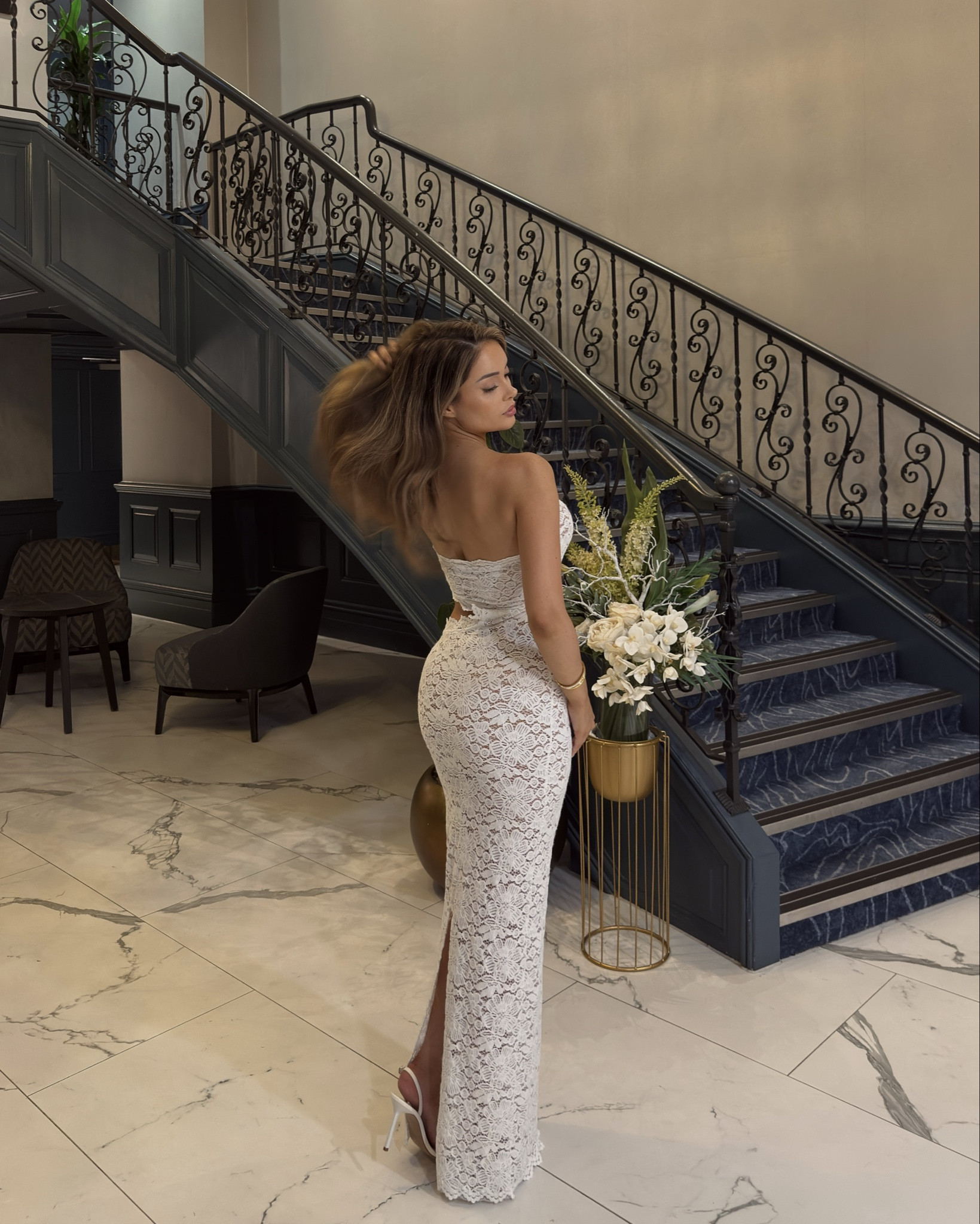 This dress!! I had so many compliments - perfect for birthday’s, bridal parties and on holiday. I’m wearing size 6 for reference and it’s a stretchy, sheer lace fabric 

#murci #birthdaydress #birthdayoutfit #longdress #longdressstylingtips #stylingtips #stylingideas #stylinghacks #occasionwear #beachdress 

#LTKdresses #LTKFashionMonth #LTKpartywear