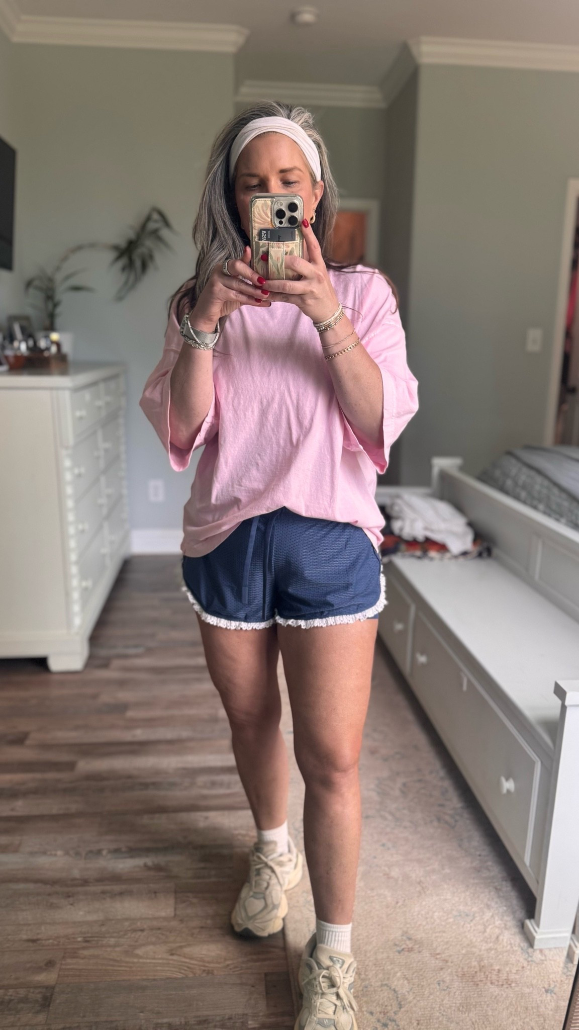 Cutie target shorts from joy lab 
I’m wearing a medium in photo but I purchased large as well.

#LTKmomlife #LTKootd #LTKActive