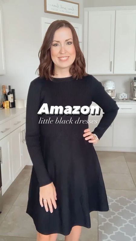 Amazon Little Black Dresses!

Sweater dresses to take into Fall 🍁🖤 Wearing a small in both!

#LTKSeasonal #LTKstyletip #LTKmidsize
