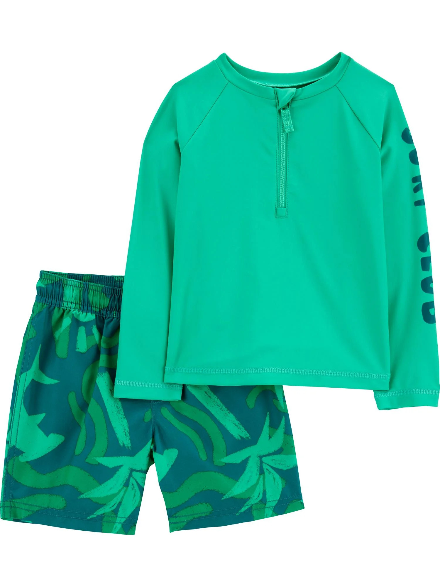Carter’s Child of Mine Baby and Toddler Boy Two-Piece Rash Guard Set, Sizes 0/3M-5T | Walmart (US)