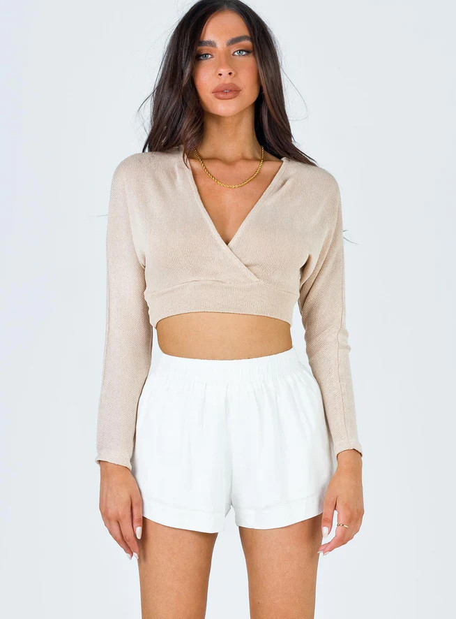 Beach House Shorts Off White | Princess Polly US