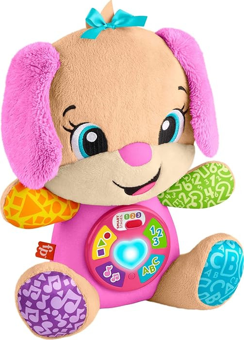 Fisher-Price Baby Toy Laugh & Learn Smart Stages Sis Musical Plush with Lights & Learning Songs f... | Amazon (US)