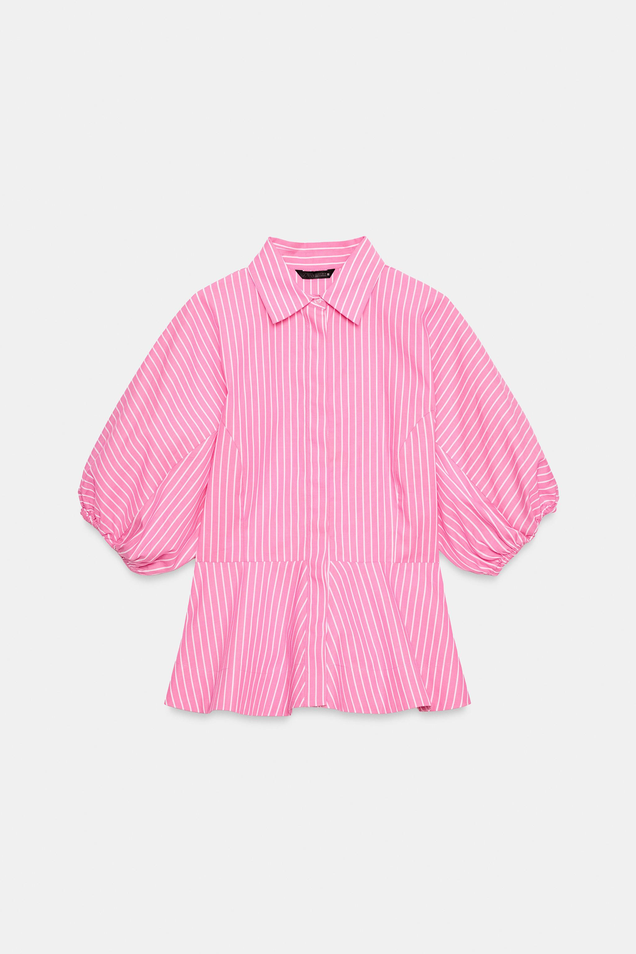 STRIPED POPLIN SHIRT | Zara US
