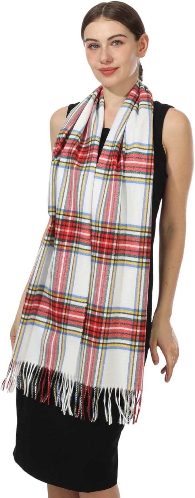 Women Winter Scarf Elegant Shawl Wrap Men Supreme Comfort Style Cashmere Feel Unisex Exquisite Ti... | Amazon (US)