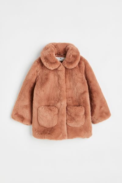 Collared Teddy Bear Jacket | H&M (US)