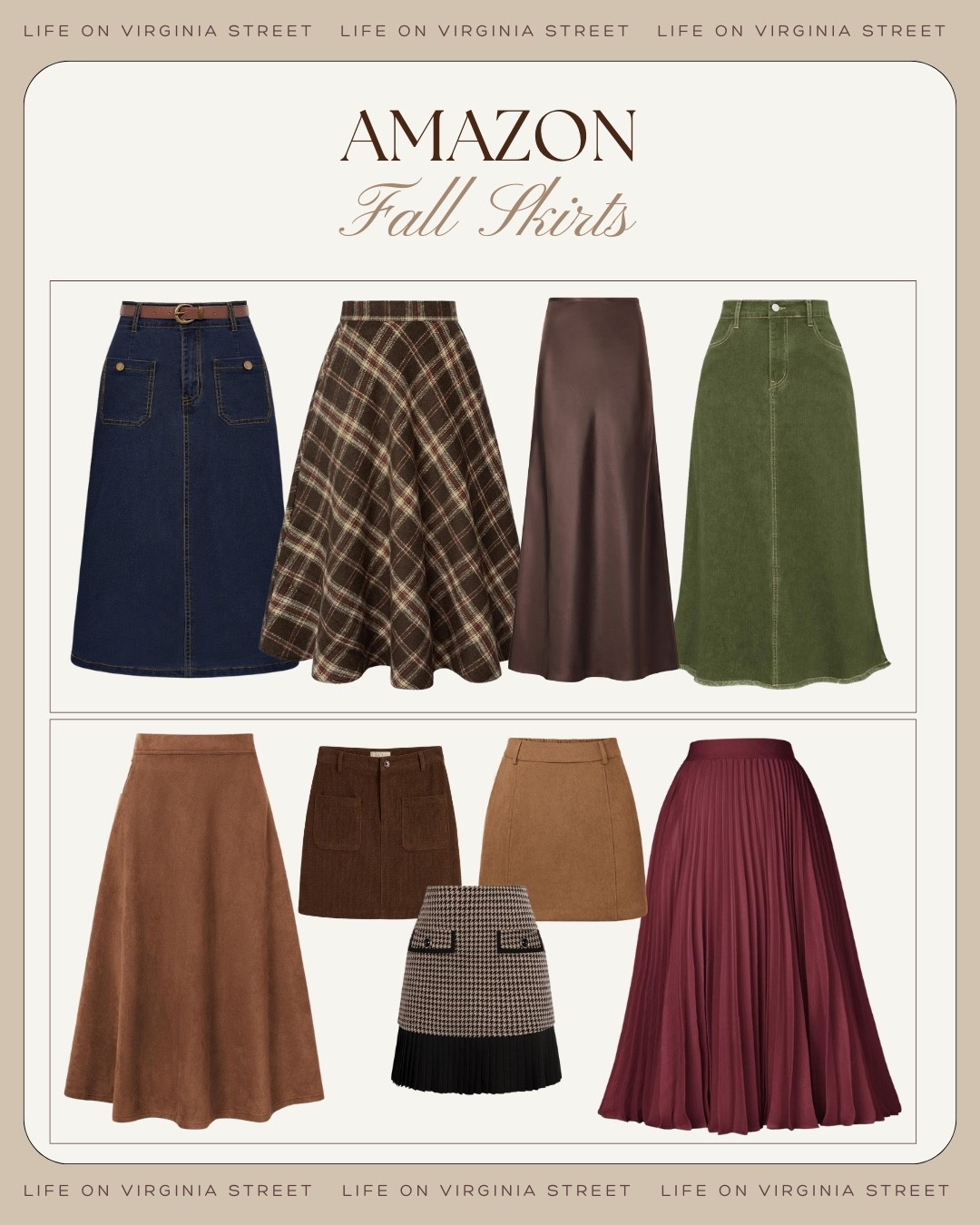 Amazon Fall Skirts 😍

amazon fall skirts, amazon skirts, amazon fashion, amazon fall fashion, fall skirts, fall skirt outfits, fall outfit ideas, fall fashion women, fall wardrobe, fall capsule wardrobe, fall transition outfits, early fall outfits, midi skirt, maxi skirt, mini skirt, a line skirt, pleated skirt, satin skirt, silk skirt, suede skirt, faux suede skirt, denim skirt, corduroy skirt, knit skirt, sweater skirt, plaid skirt, floral skirt, leopard skirt, printed skirt, brown skirt, chocolate brown skirt, burgundy skirt, olive green skirt, black skirt, neutral skirt, high waisted skirt, elastic waist skirt, flowy skirt, work skirts, office outfits, business casual outfits, teacher outfits, church outfits, date night outfit, brunch outfit, casual fall outfit, polished casual, classic style, preppy style, feminine style, modest fall outfits, affordable fall fashion, amazon outfit ideas, amazon fashion finds, women over 30 style, women over 40 style, skirt and sweater outfit, skirt and boots outfit, skirt and loafers outfit, fall boots, ballet flats, loafers, fall layering, transitional style

#LTKgrwm #LTKdayinmylife #LTKootd